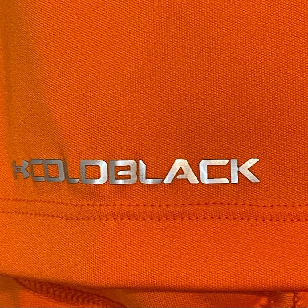 Under Armour Orange Performance Heatgear Polo Shirt - Picture 4 of 6